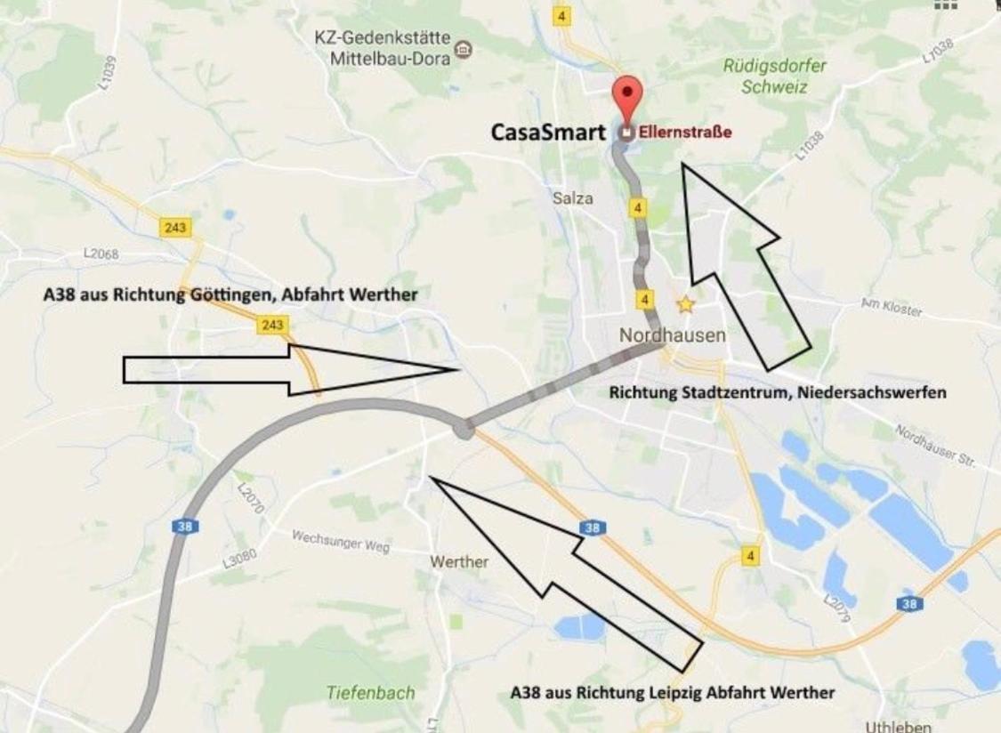 Casasmart // Das Ferienhaus Am Harz Nordhausen Eksteriør bilde